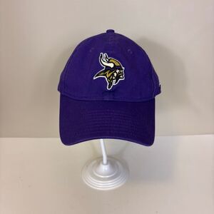 New Era Minnesota Vikings Women's Purple Sparkle Logo Baseball Hat